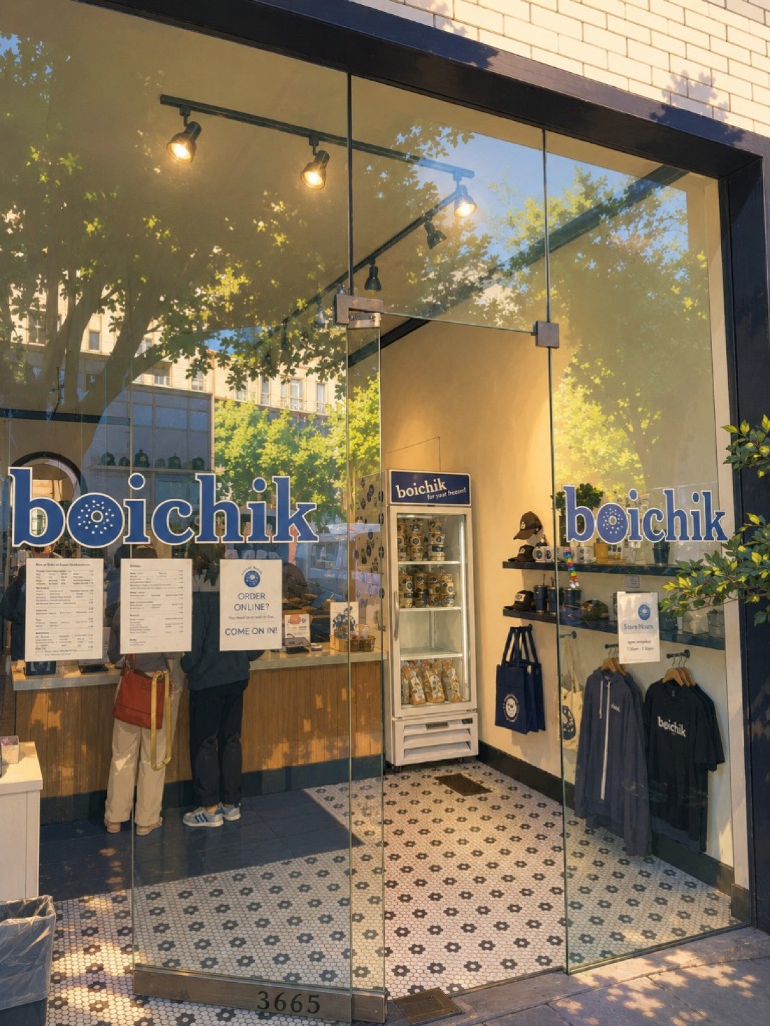 Boichik Bagels on Sacramento Street